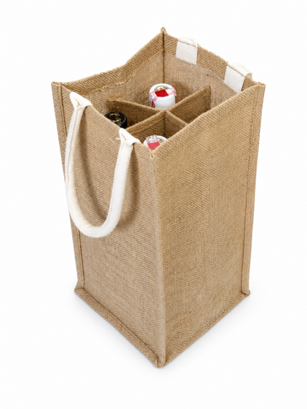 The 4 Bottle Jute Bag | Norquest Brands