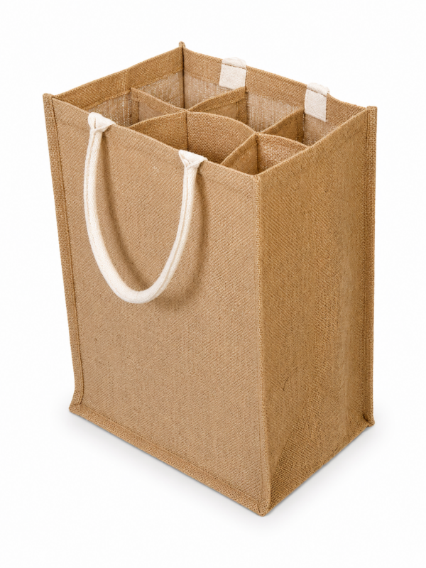 The 6 Bottle Jute Bag | Norquest Brands