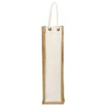 The Jute & Cotton Wine Bag