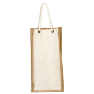 The Jute & Cotton Bottle Bag