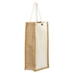 The Jute & Cotton Bottle Bag