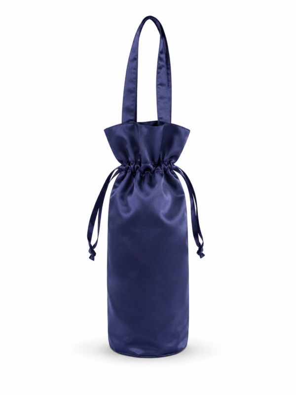 The Satin Drawstring Bottle Bag | Norquest Brands