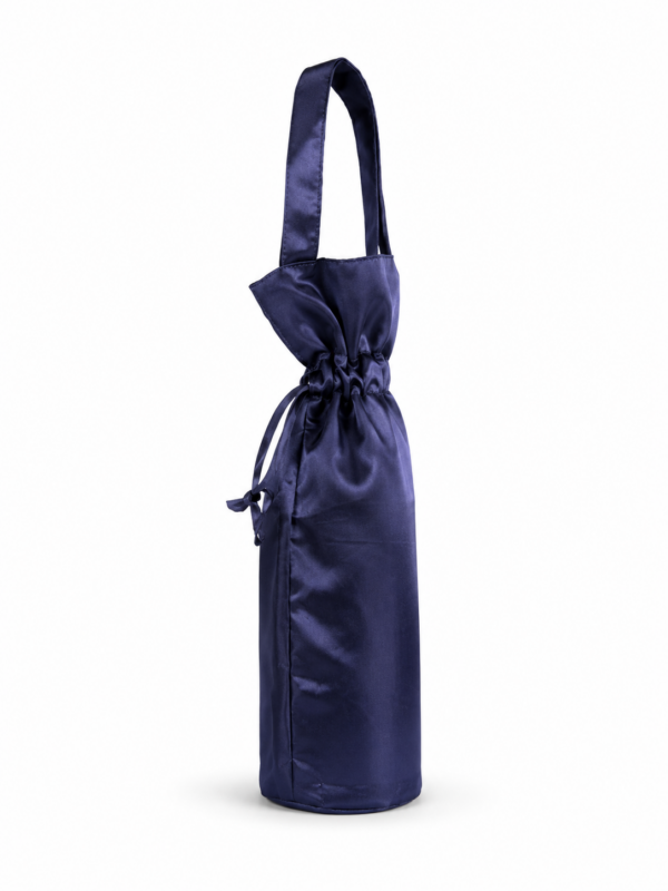 The Satin Drawstring Bottle Bag | Norquest Brands