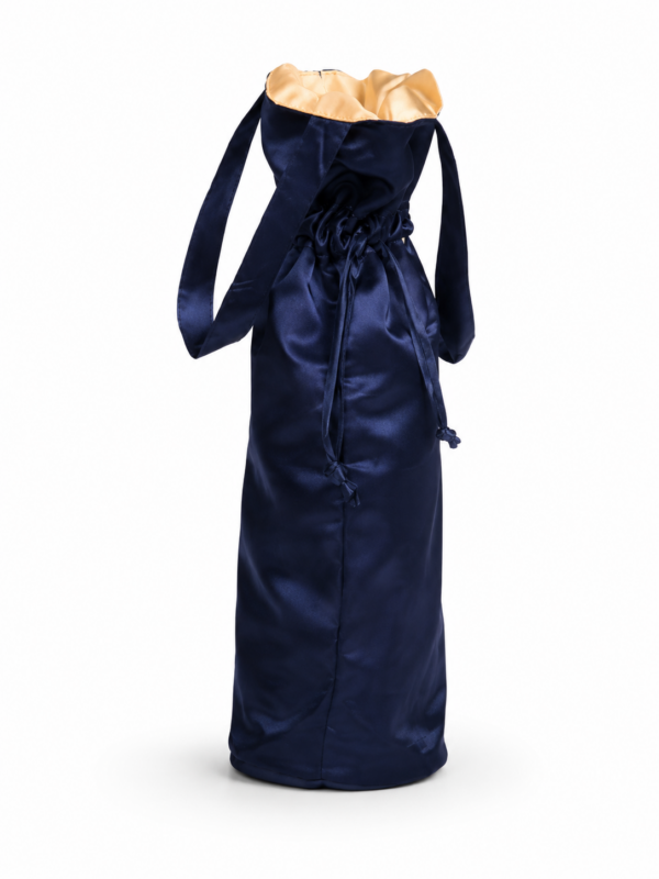The Satin Drawstring Bottle Bag | Norquest Brands