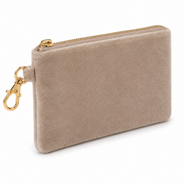The Velvet Flat Zipper Pouch | Norquest Brands
